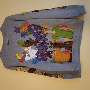 Scooby-Doo & Gang size small grey sweatshirt